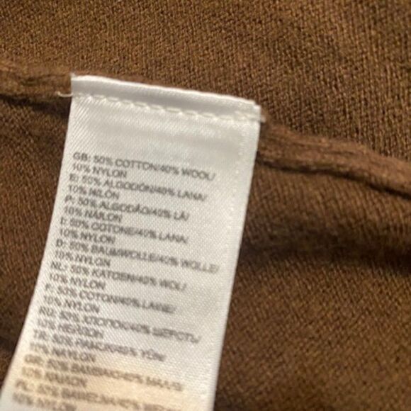 The North Face Brown 1/4 zip sweater, size L - Picture 3 of 4